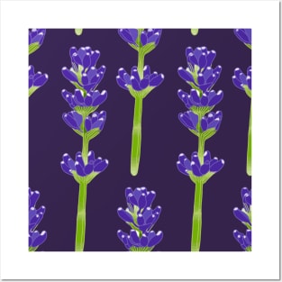 Portugal Native Lavender Blooming - Support Portuguese Nation Posters and Art